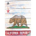 California Flag Light Wood PS5 Digital Edition Console Skin